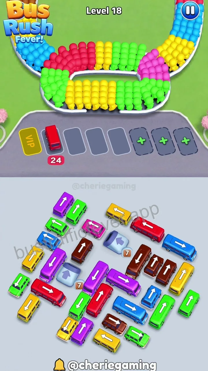 Bus Traffic Fever Level 18 step 3