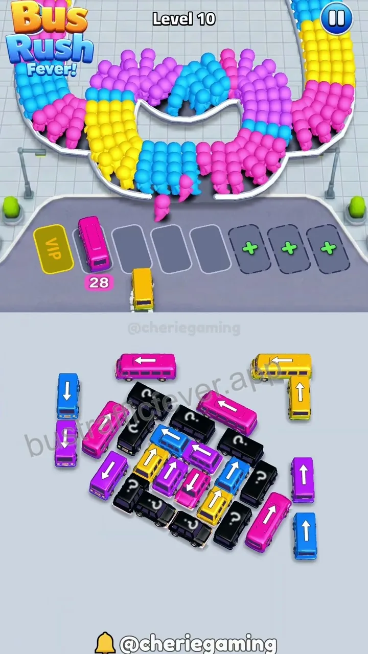 Bus Traffic Fever Level 10 step 5