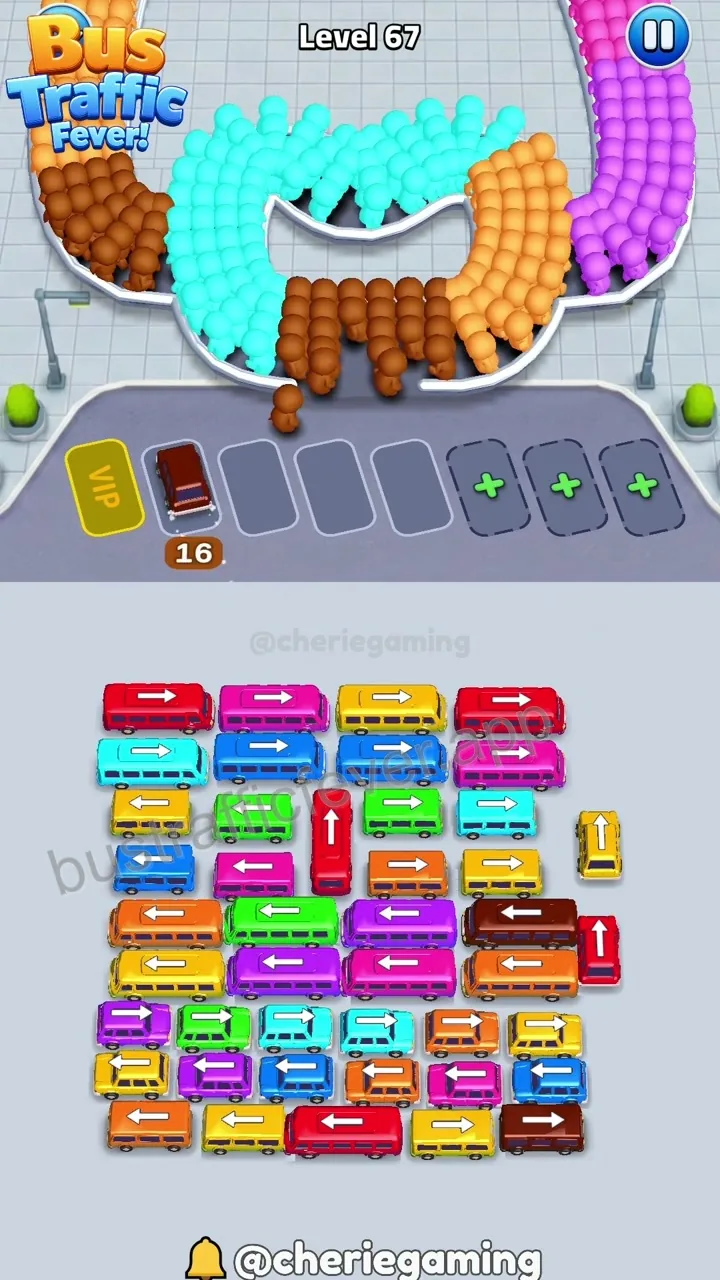 Bus Traffic Fever Level 67 step 2