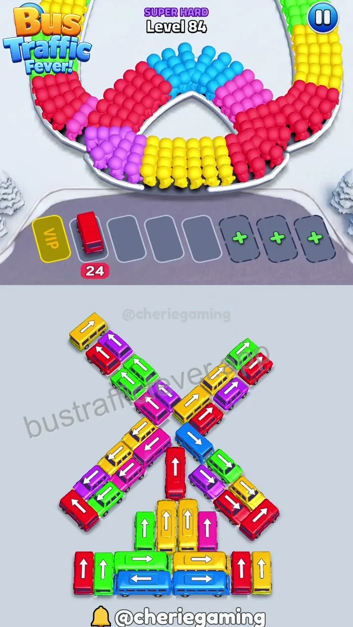 Bus Traffic Fever Level 84 step 2