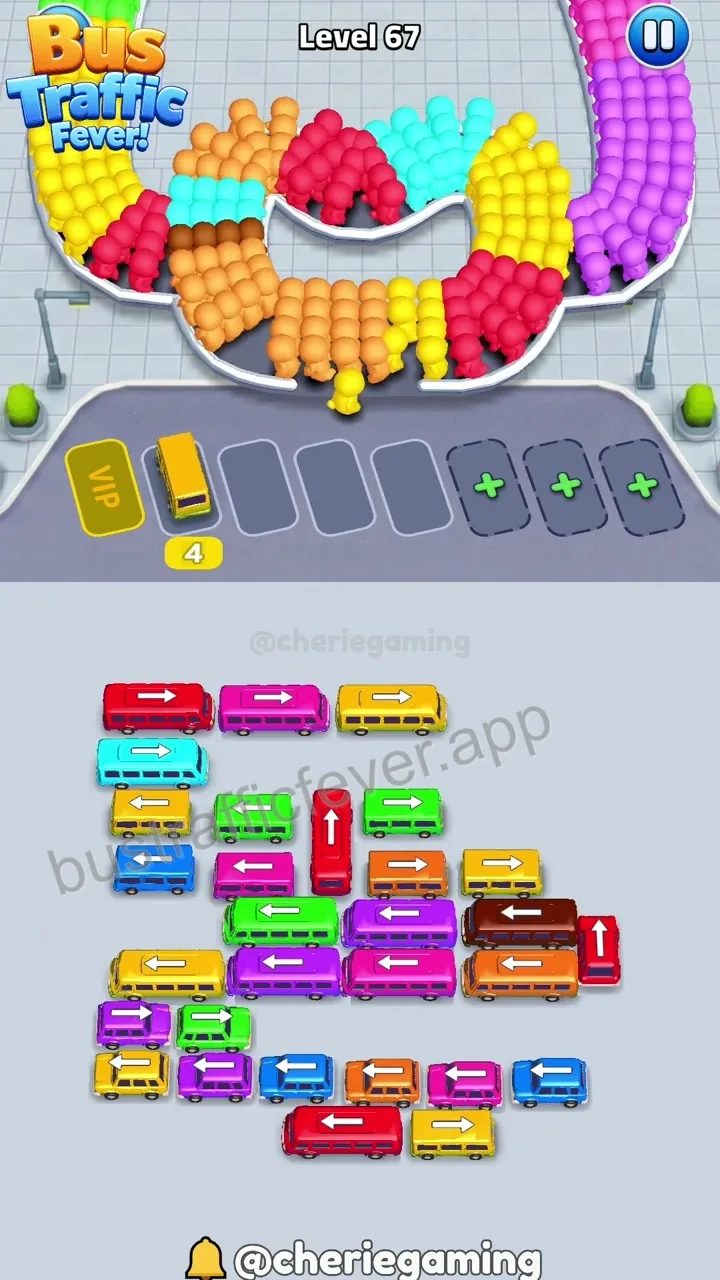 Bus Traffic Fever Level 67 step 6