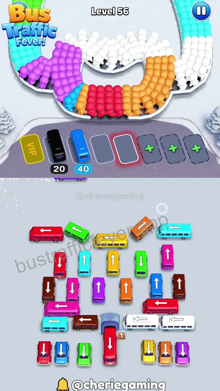 Bus Traffic Fever Level 56 step 4