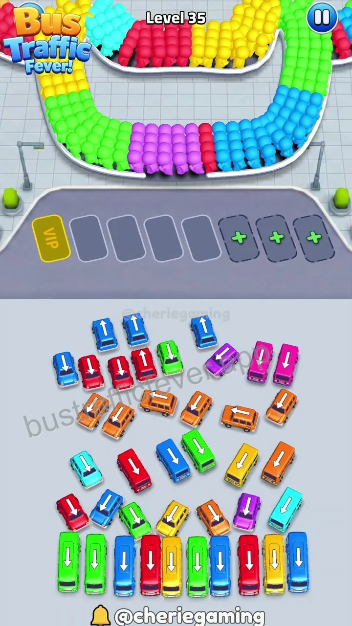 Bus Traffic Fever Level 35 step 1