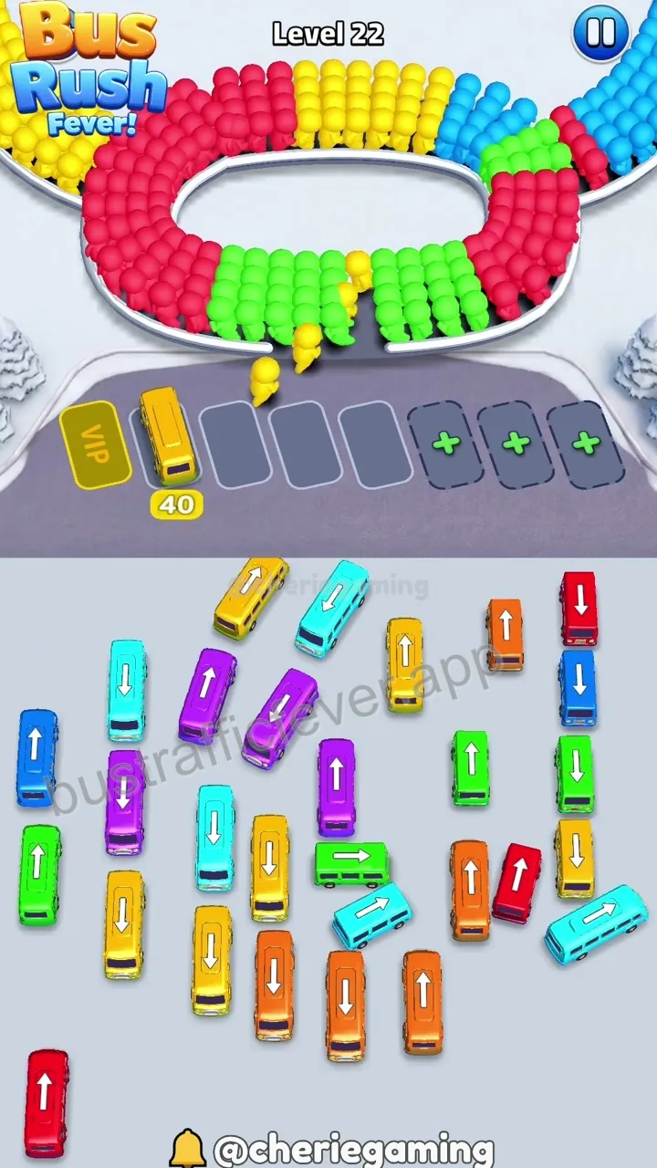 Bus Traffic Fever Level 22 step 6