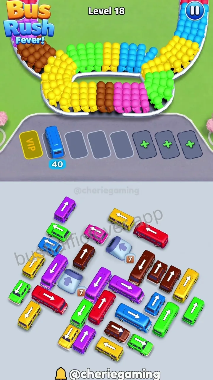 Bus Traffic Fever Level 18 step 5