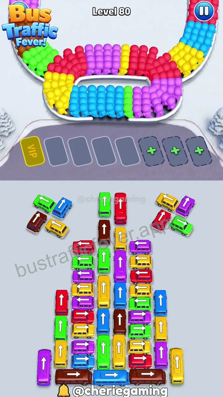Bus Traffic Fever Level 80 board preview