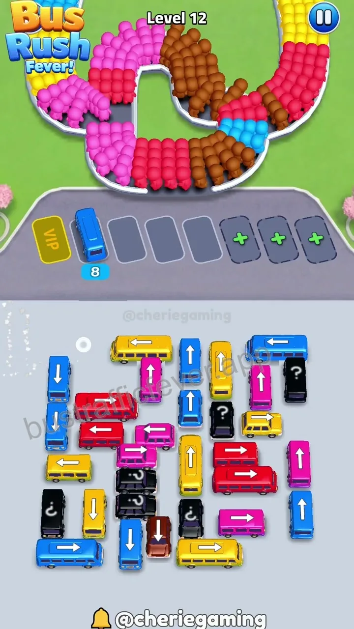 Bus Traffic Fever Level 12 step 3