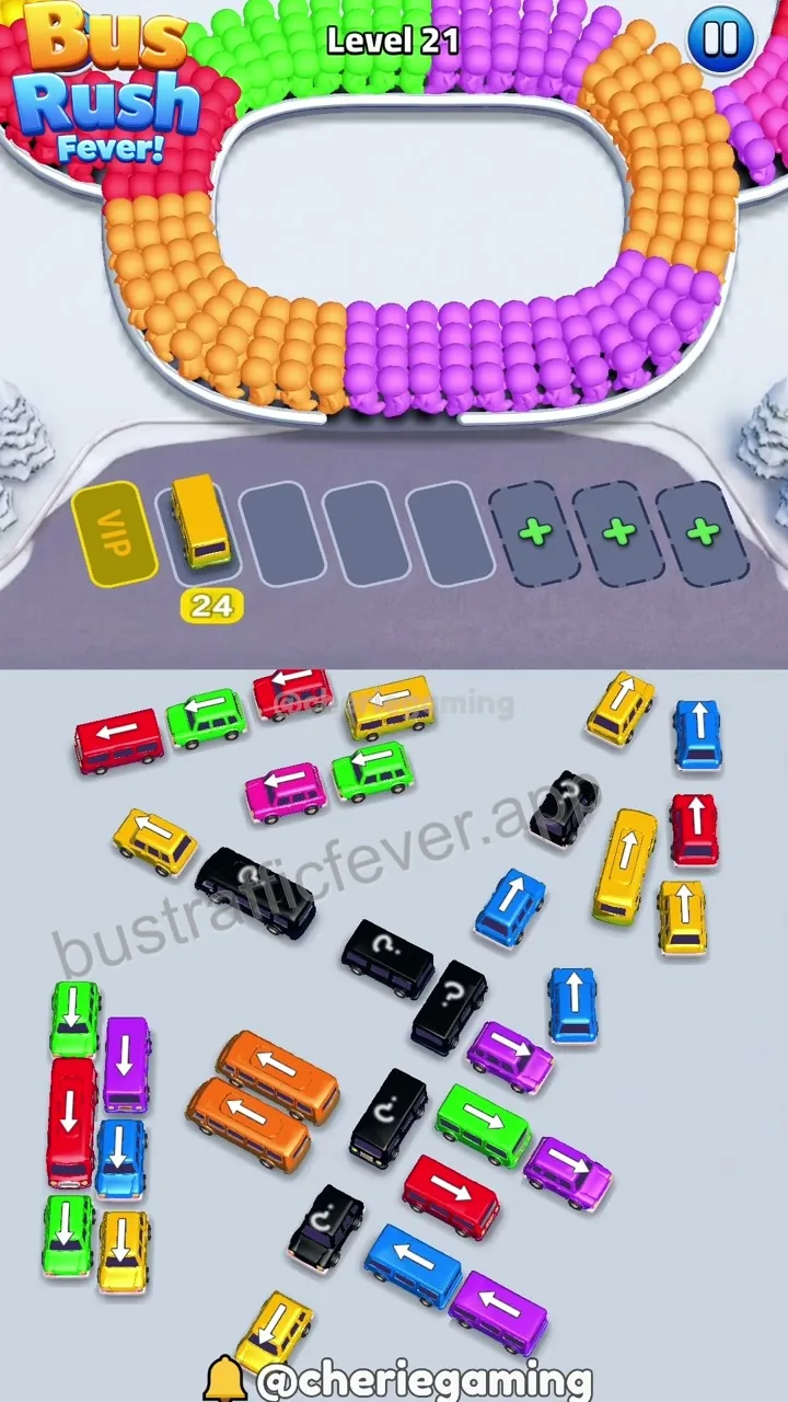 Bus Traffic Fever Level 21 step 2
