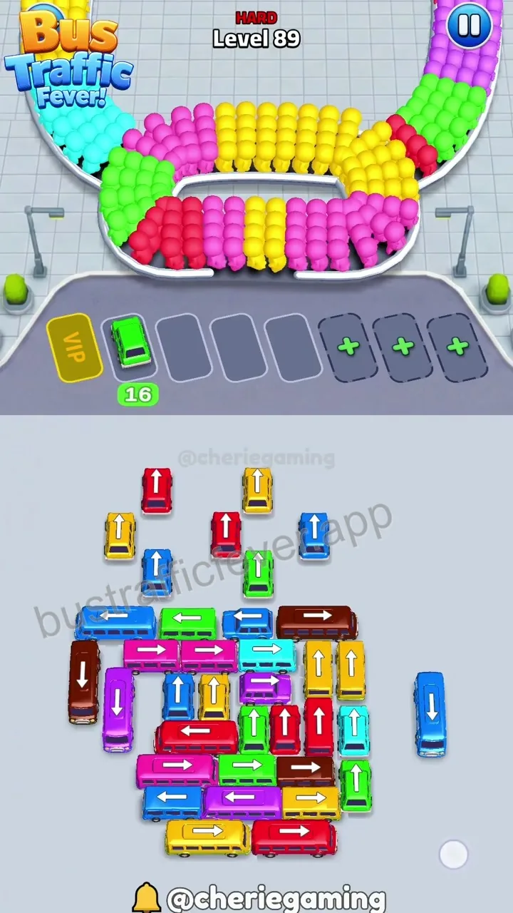 Bus Traffic Fever Level 89 step 4
