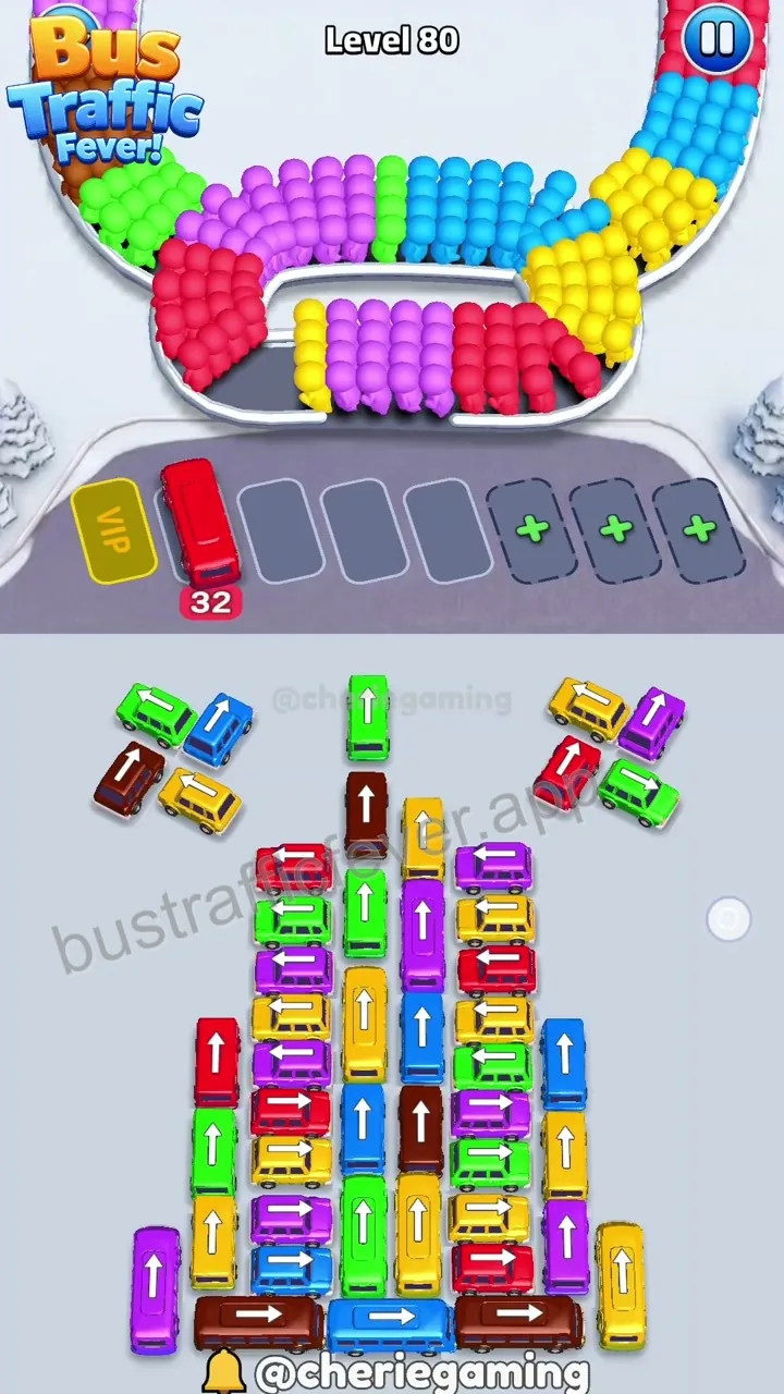 Bus Traffic Fever Level 80 step 2
