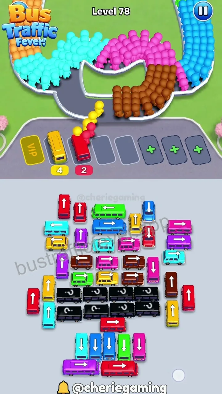 Bus Traffic Fever Level 78 step 4