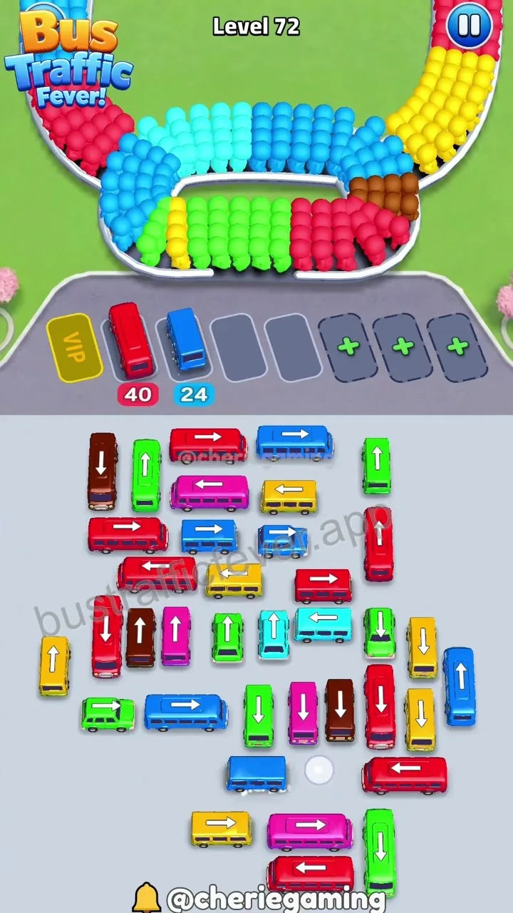 Bus Traffic Fever Level 72 step 6