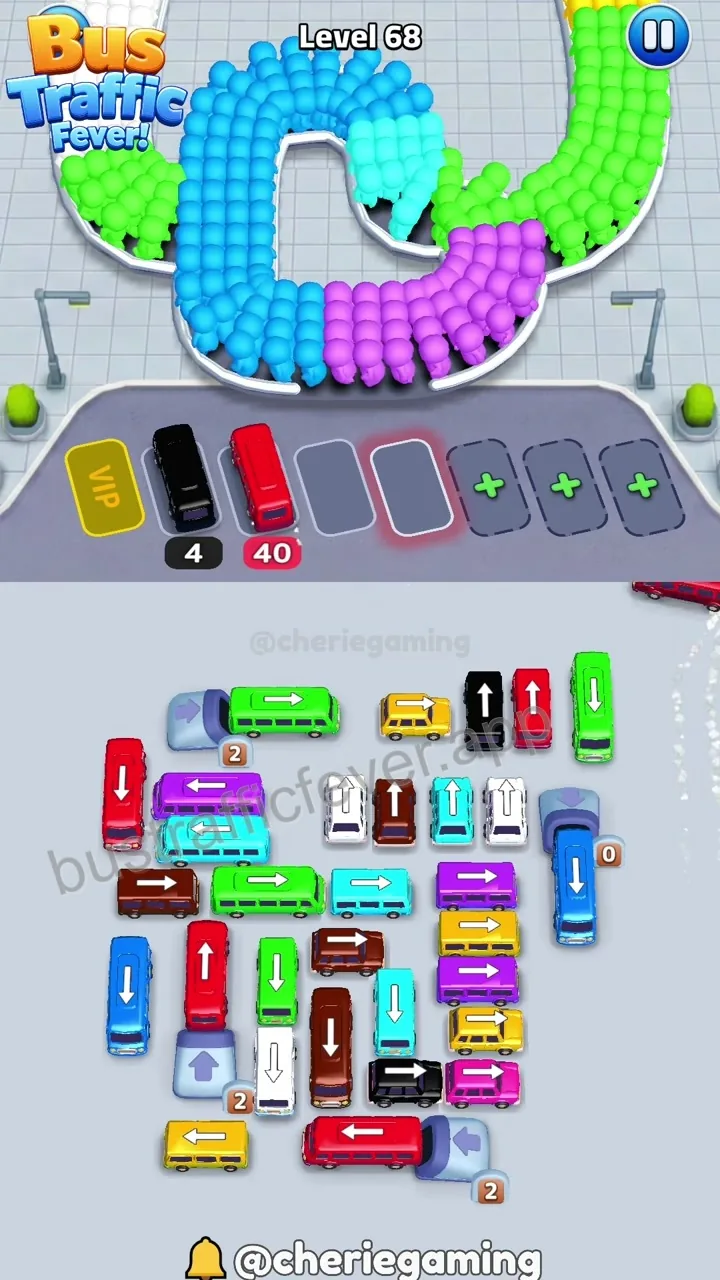 Bus Traffic Fever Level 68 step 3