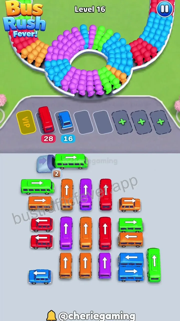 Bus Traffic Fever Level 16 step 7