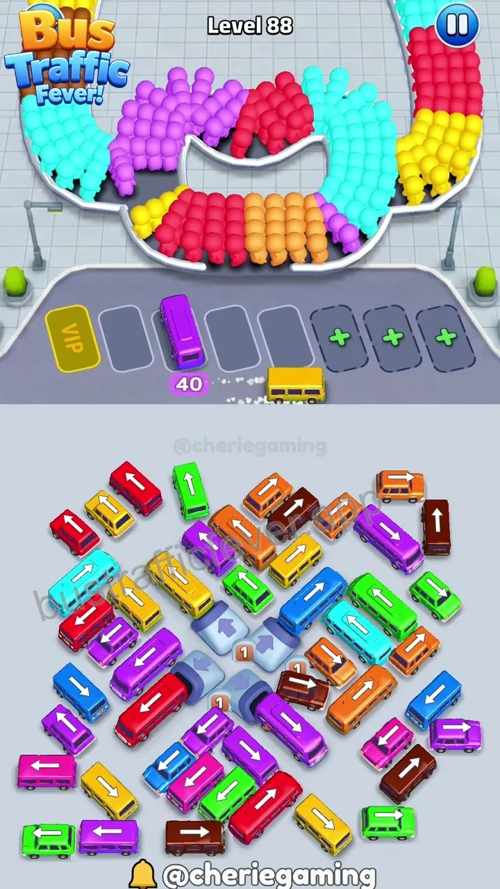 Bus Traffic Fever Level 88 step 3