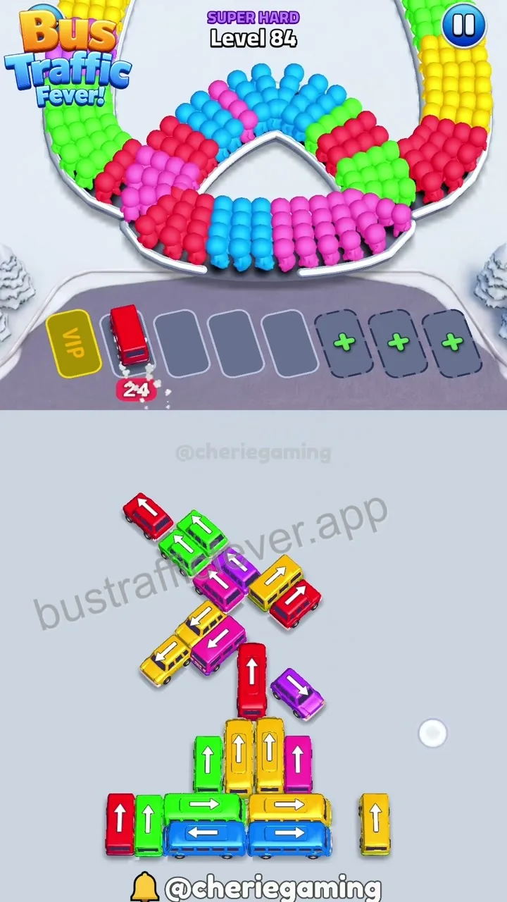 Bus Traffic Fever Level 84 step 7