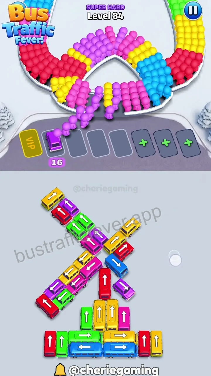 Bus Traffic Fever Level 84 step 6