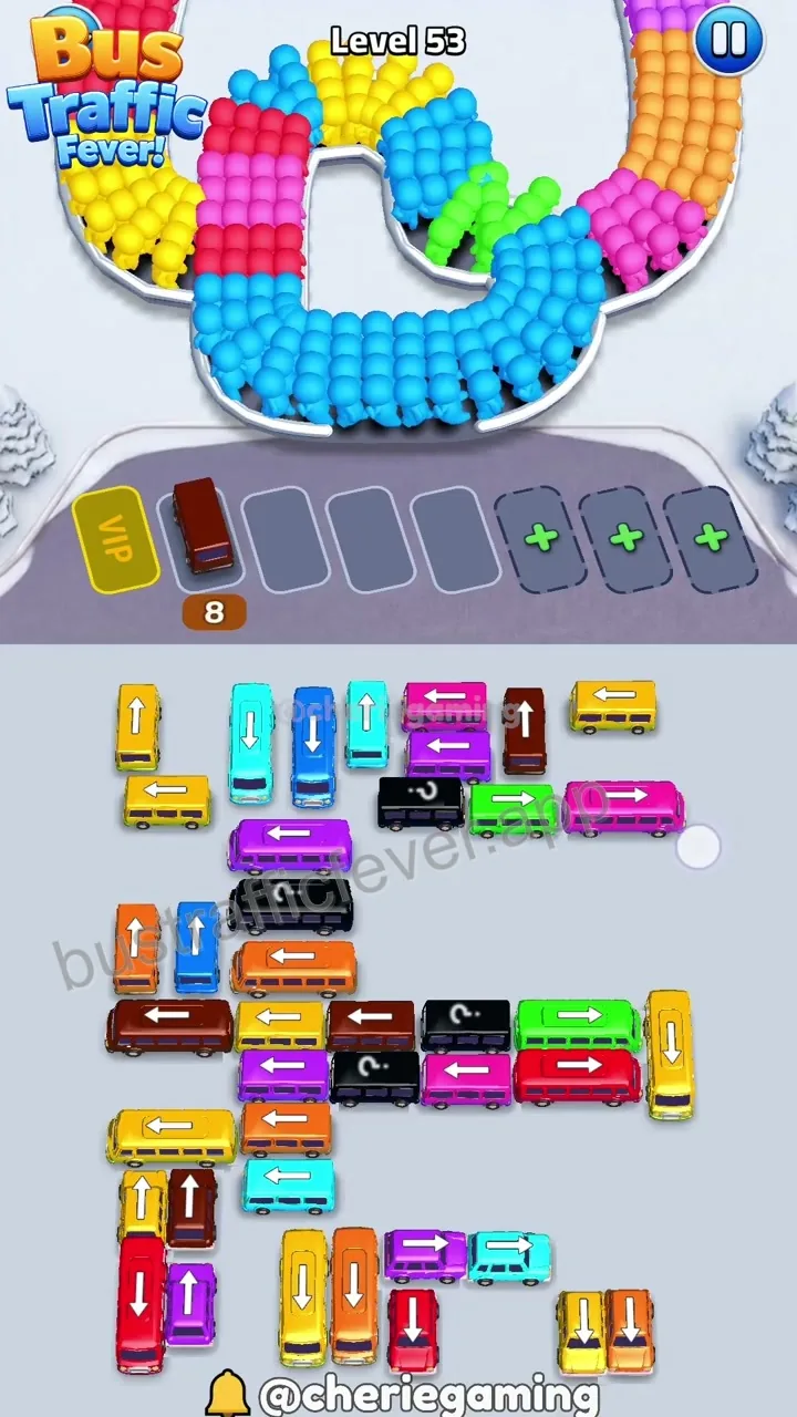Bus Traffic Fever Level 53 step 6