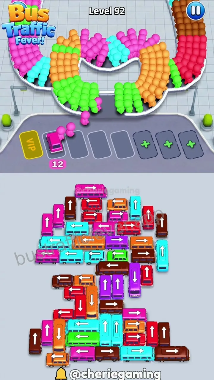 Bus Traffic Fever Level 92 step 6
