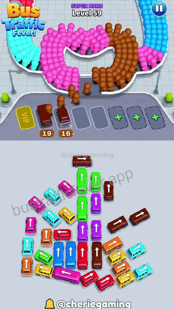 Bus Traffic Fever Level 59 step 2