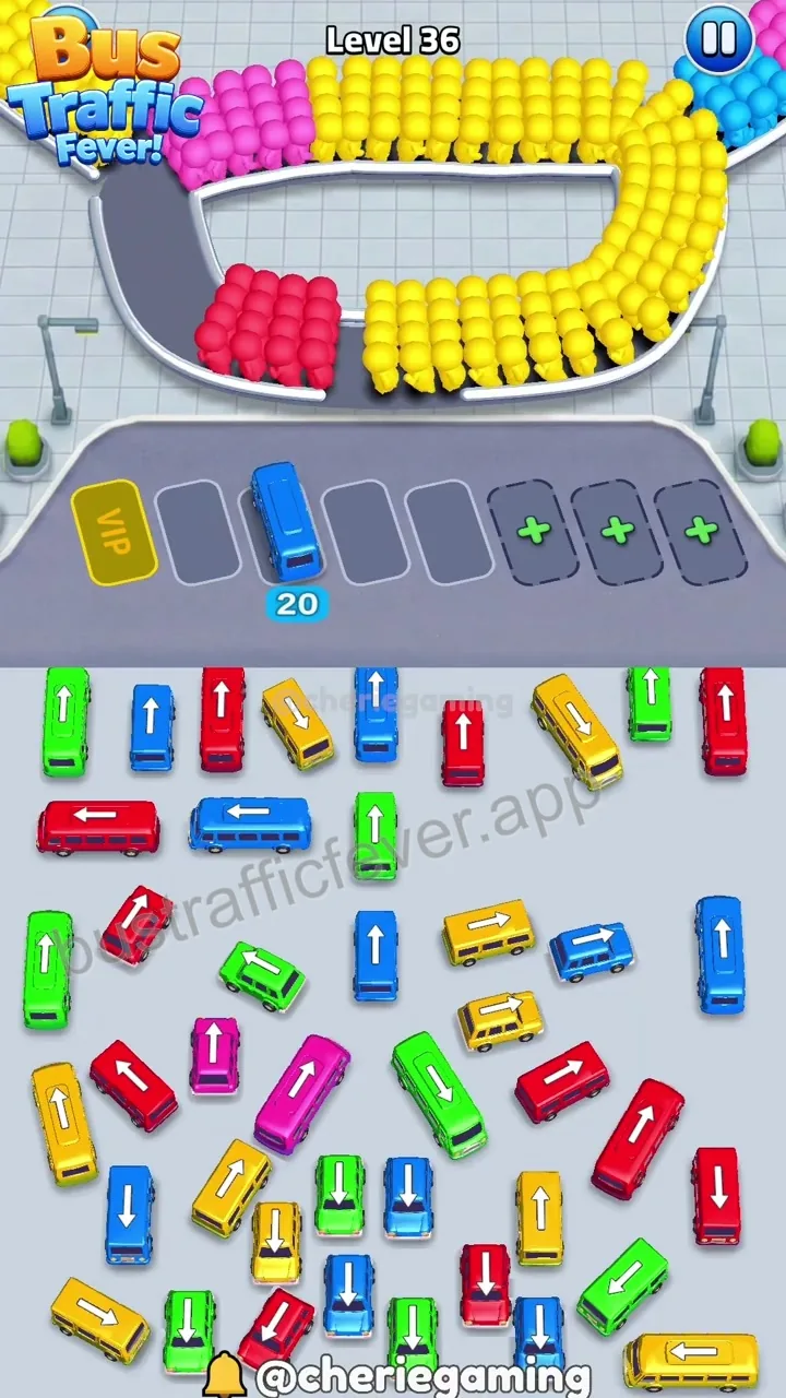 Bus Traffic Fever Level 36 step 4