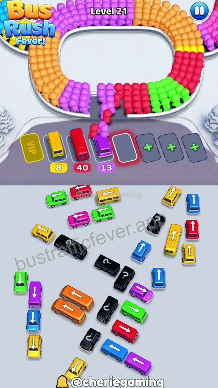 Bus Traffic Fever Level 21 step 6