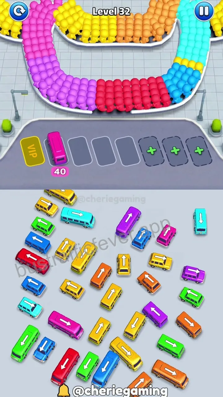 Bus Traffic Fever Level 32 step 2
