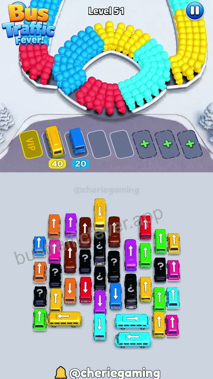 Bus Traffic Fever Level 51 step 3