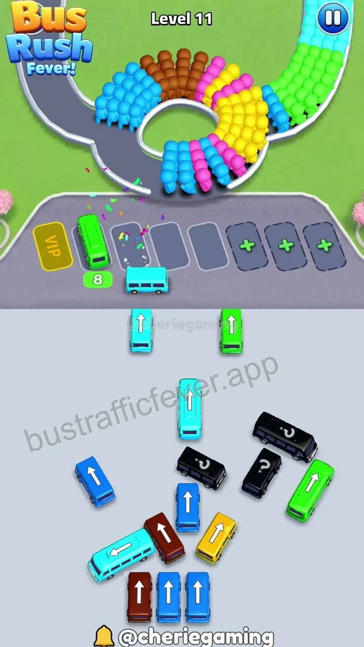 Bus Traffic Fever Level 11 step 5