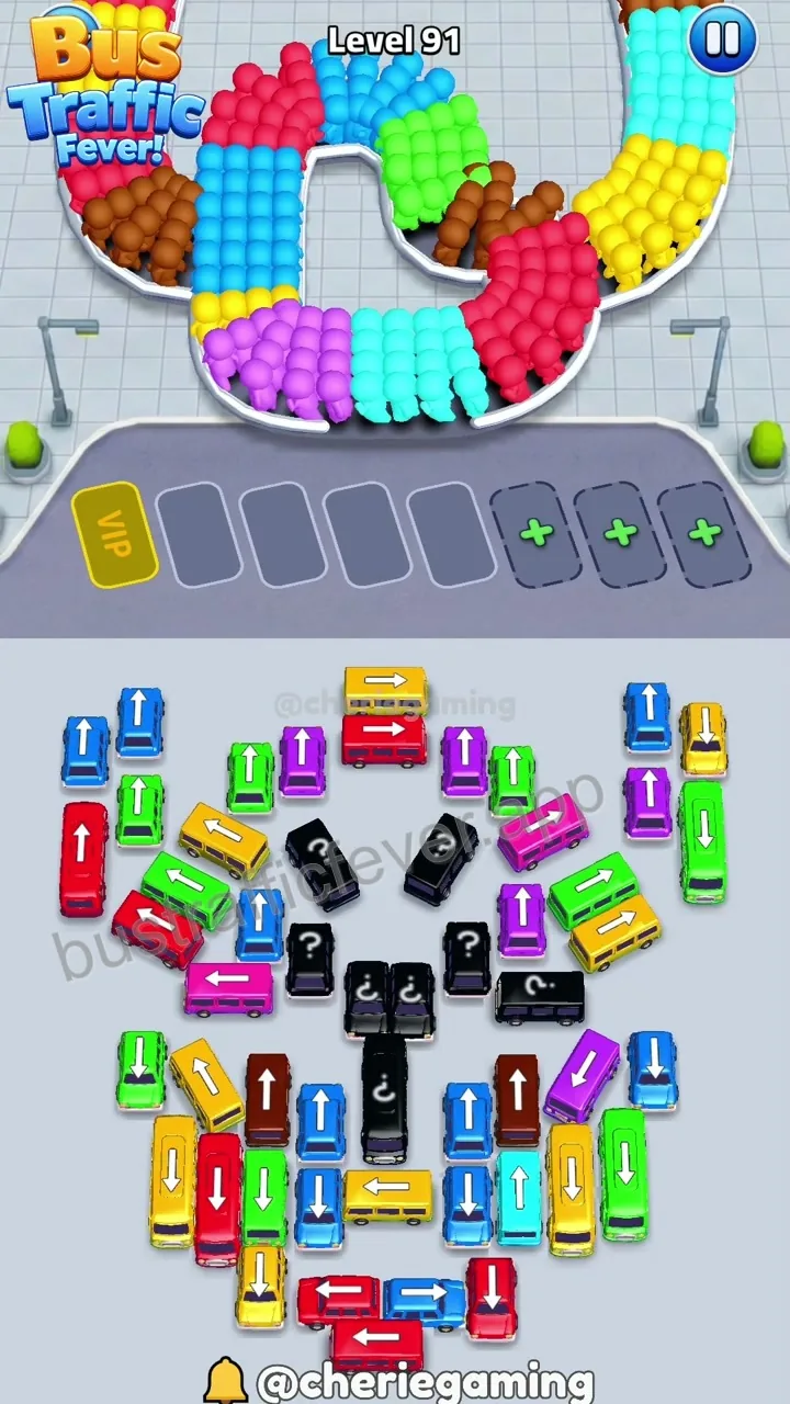 Bus Traffic Fever Level 91 step 1