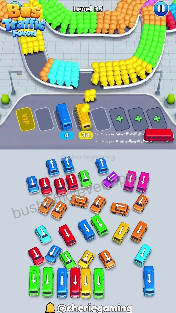 Bus Traffic Fever Level 35 step 4