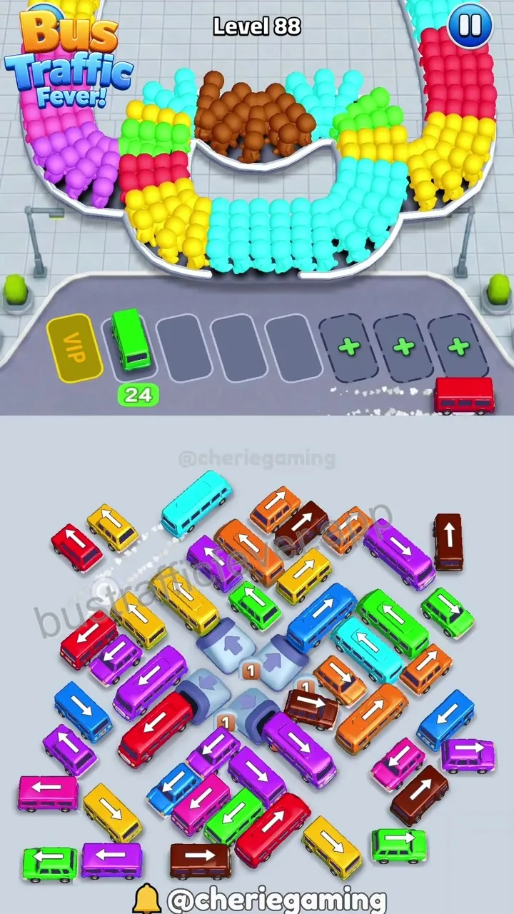 Bus Traffic Fever Level 88 step 6