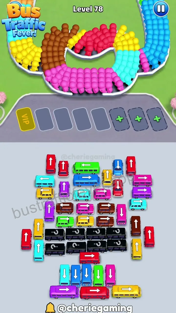 Bus Traffic Fever Level 78 board preview
