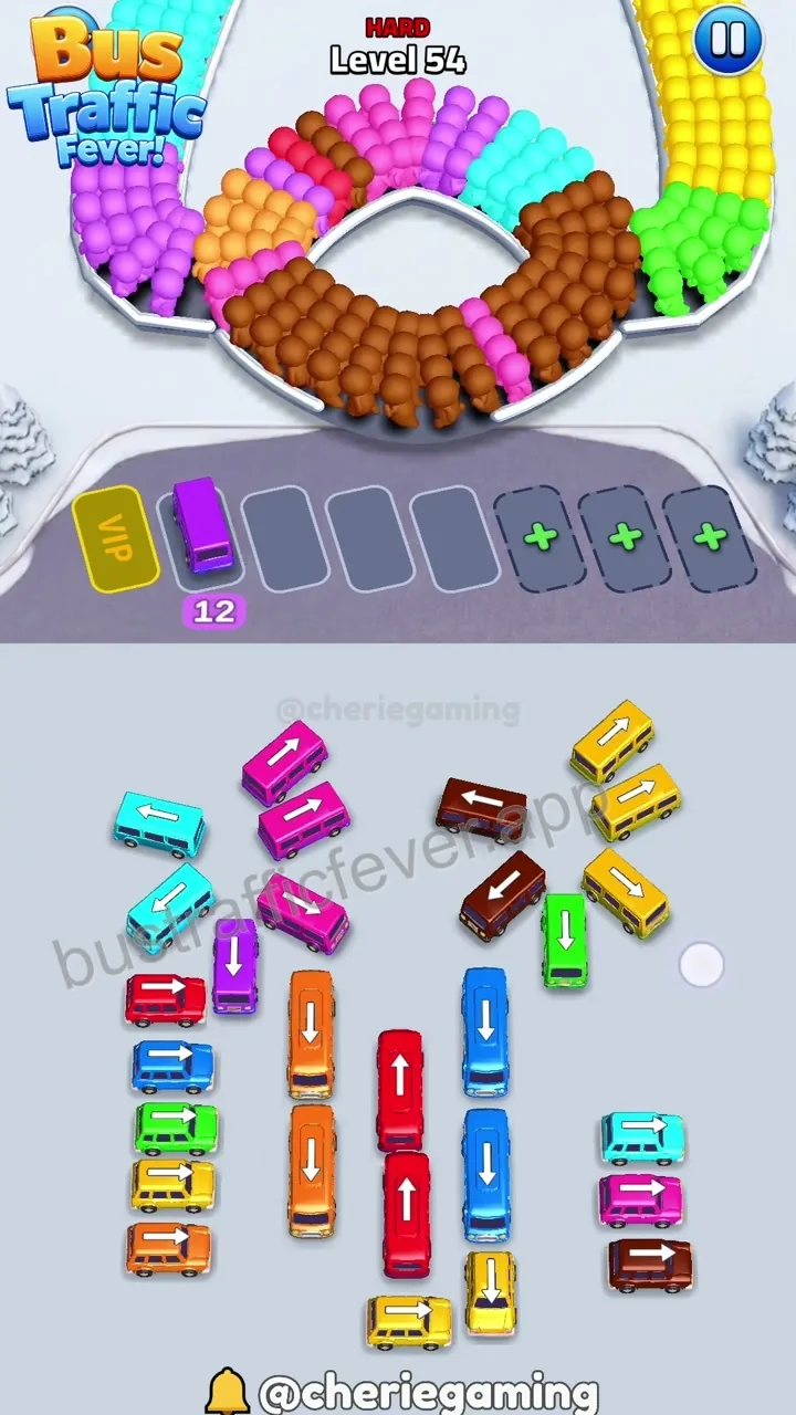 Bus Traffic Fever Level 54 step 6