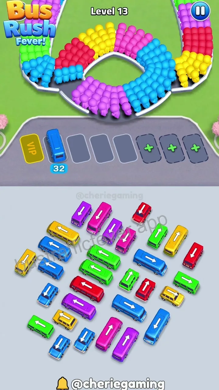 Bus Traffic Fever Level 13 step 2