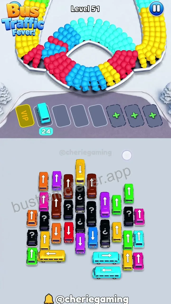 Bus Traffic Fever Level 51 step 6