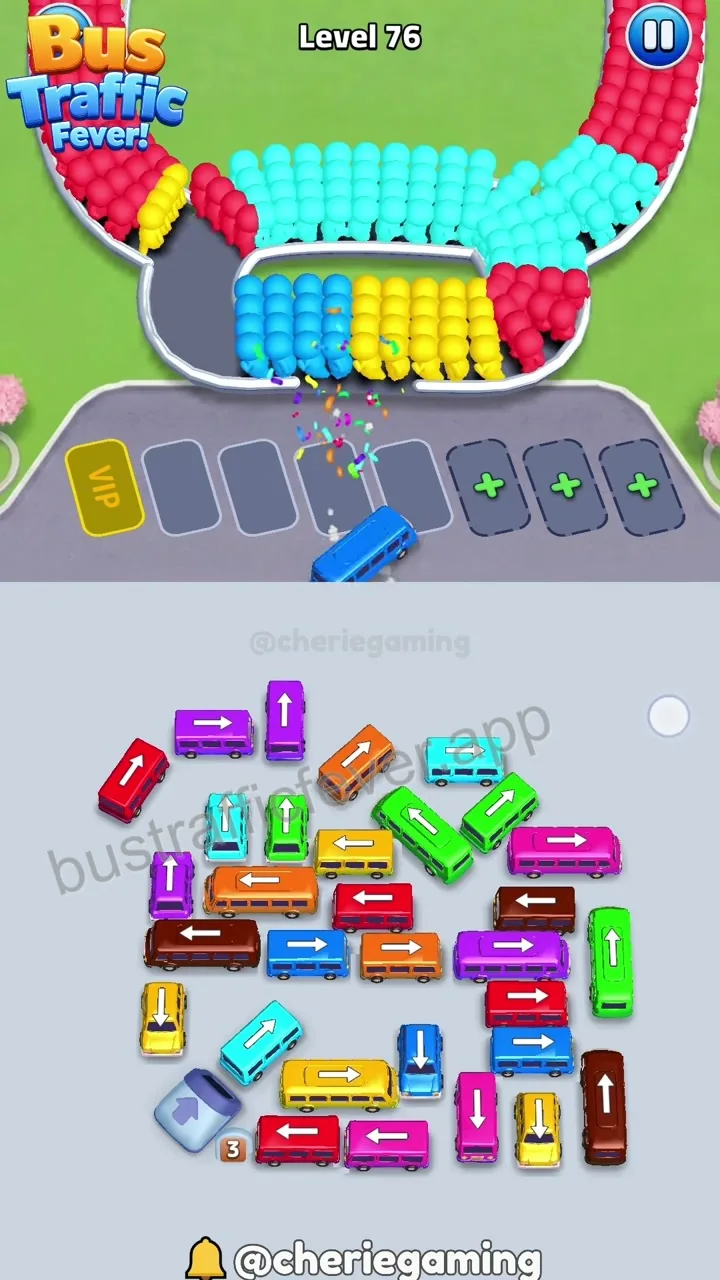 Bus Traffic Fever Level 76 step 4