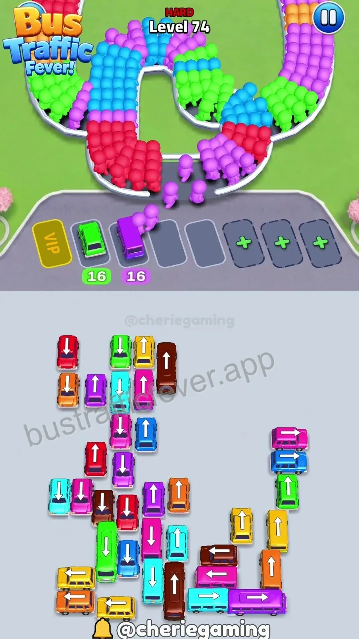 Bus Traffic Fever Level 74 step 6