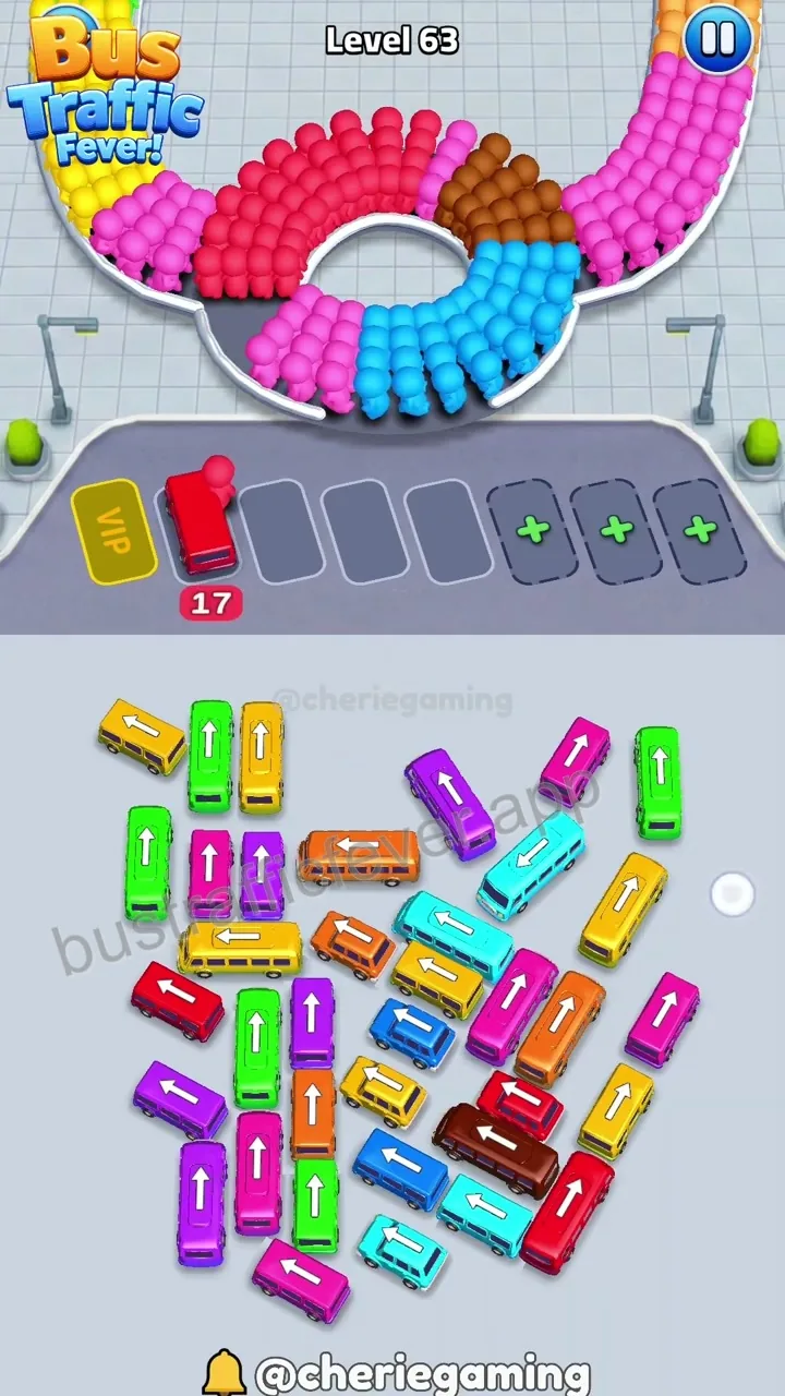 Bus Traffic Fever Level 63 step 2