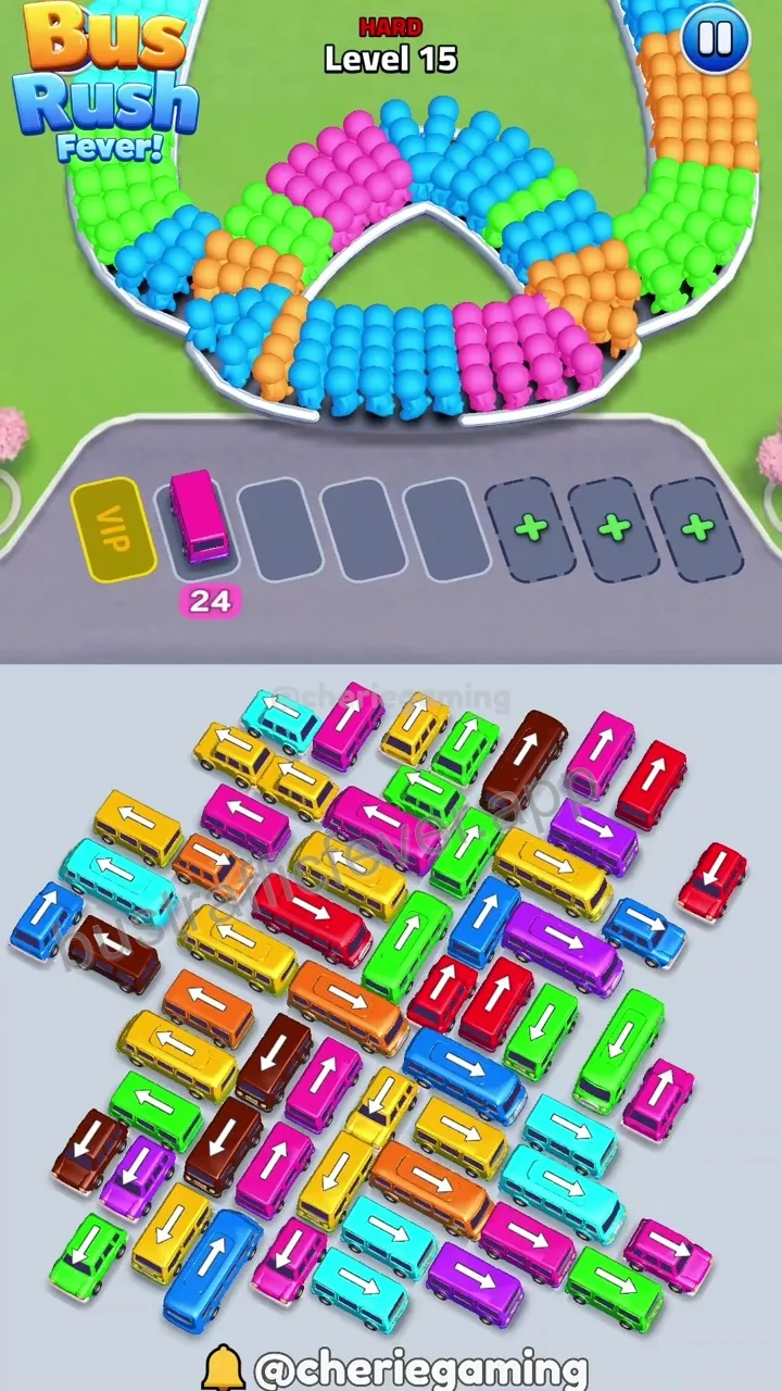 Bus Traffic Fever Level 15 step 4