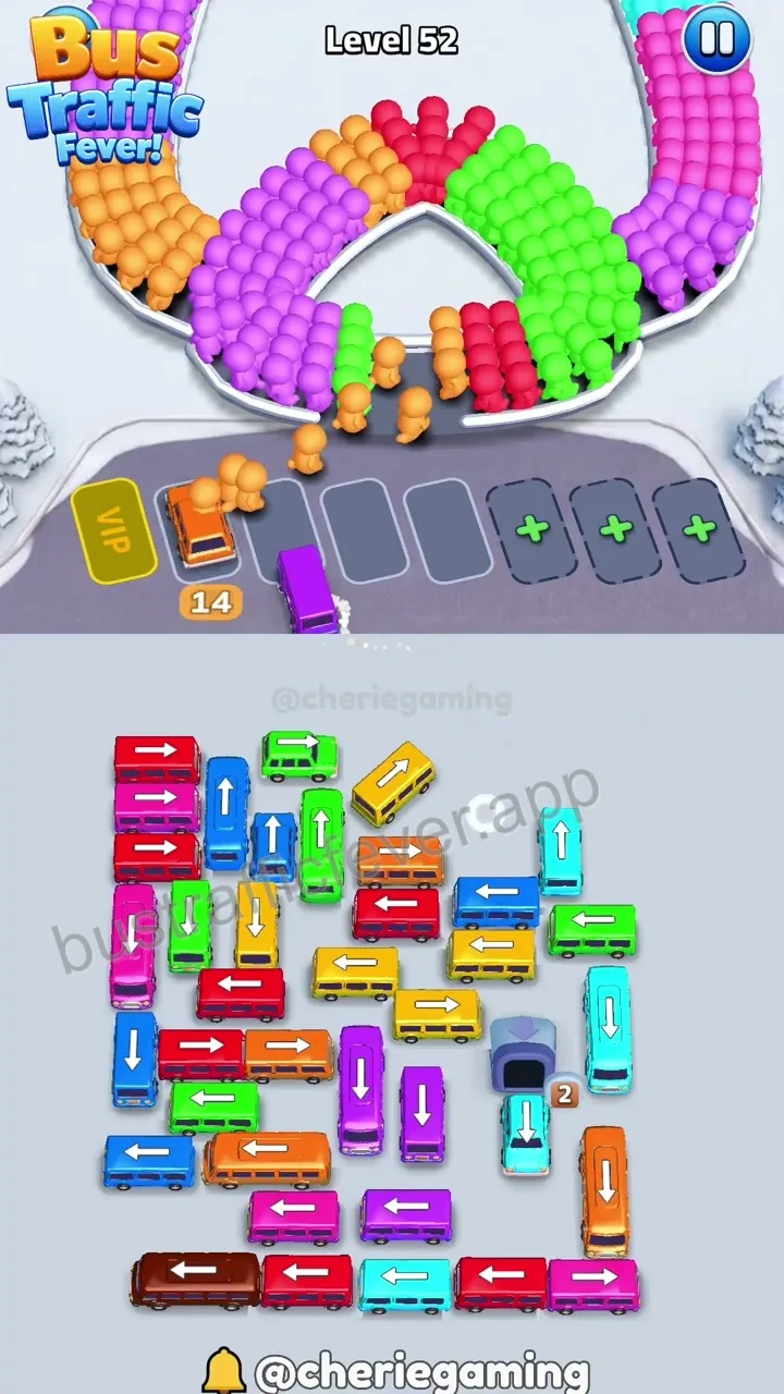 Bus Traffic Fever Level 52 step 4