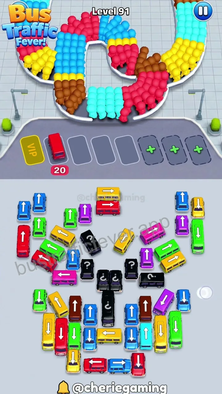 Bus Traffic Fever Level 91 step 4