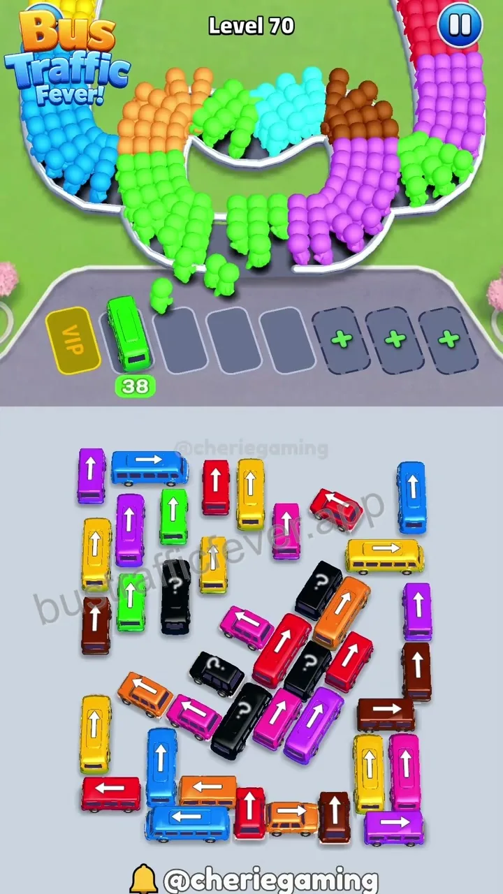 Bus Traffic Fever Level 70 step 2