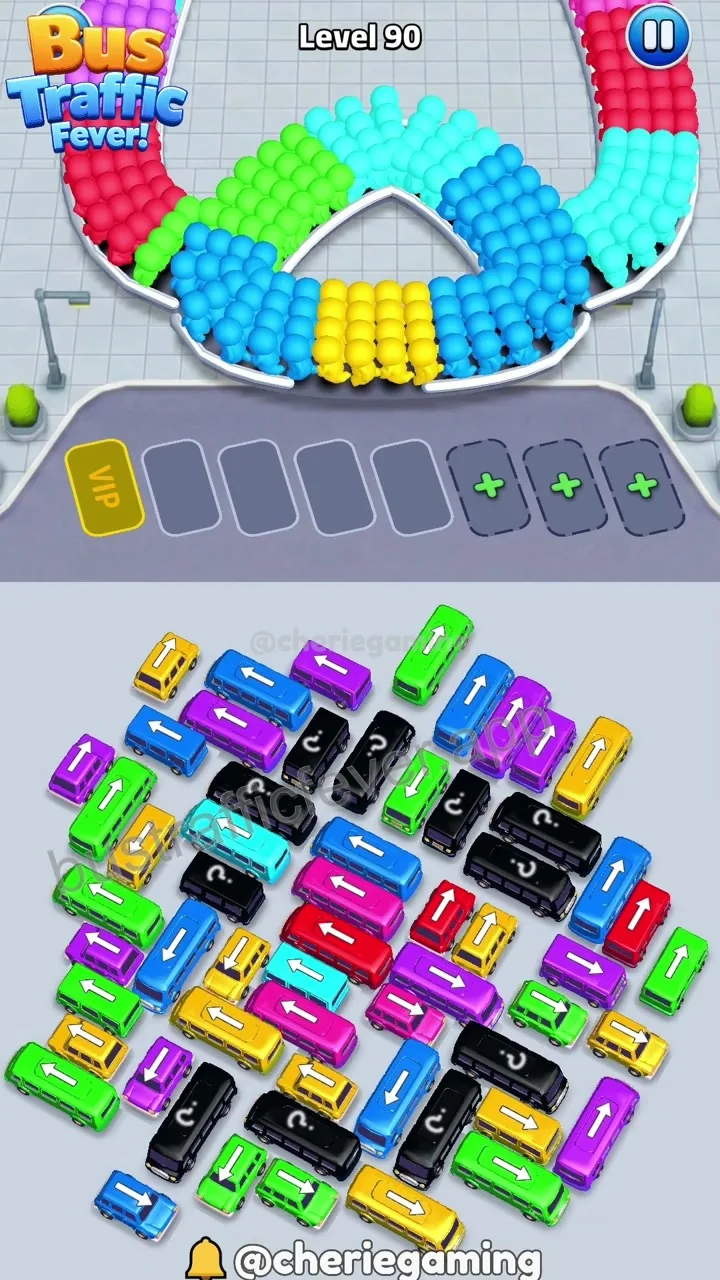 Bus Traffic Fever Level 90 step 1