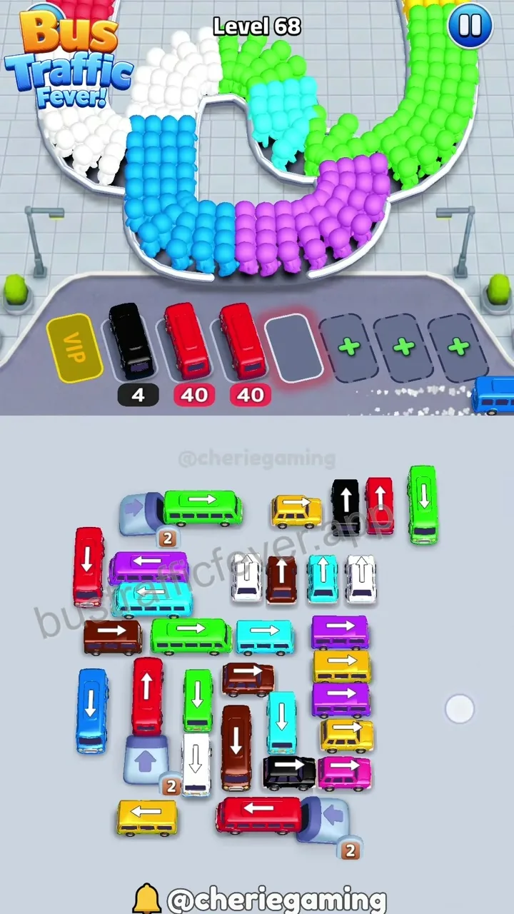 Bus Traffic Fever Level 68 step 5