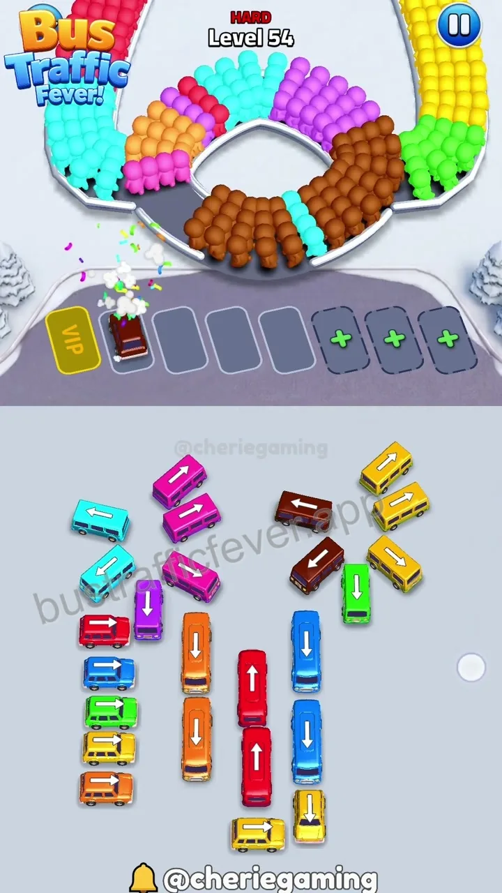 Bus Traffic Fever Level 54 step 7