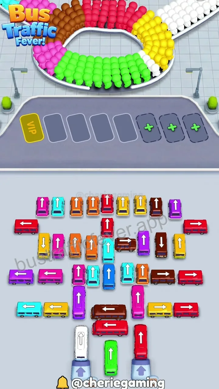Bus Traffic Fever Level 34 board preview