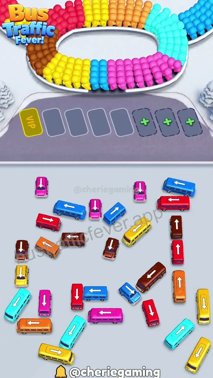 Bus Traffic Fever Level 28 step 1