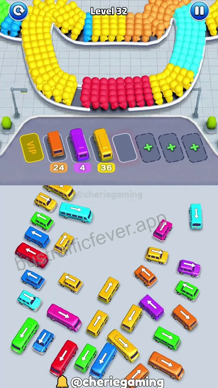 Bus Traffic Fever Level 32 step 5