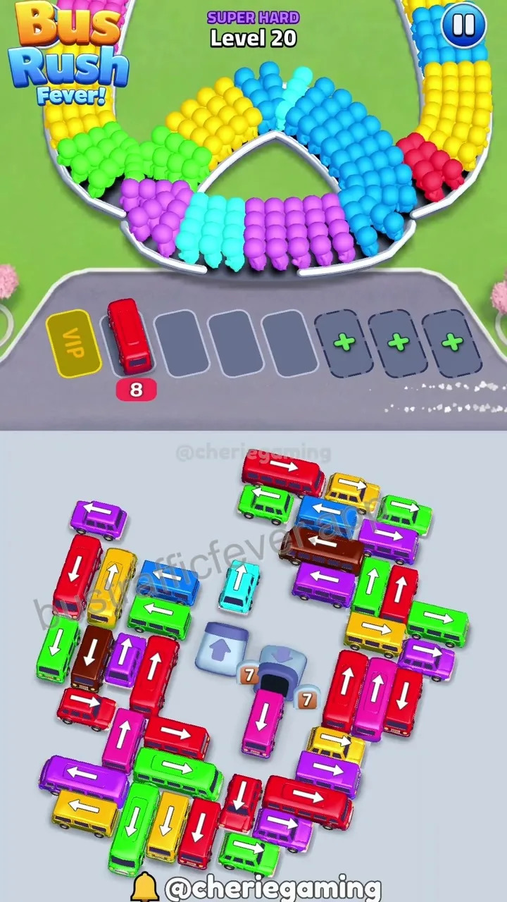 Bus Traffic Fever Level 20 step 7